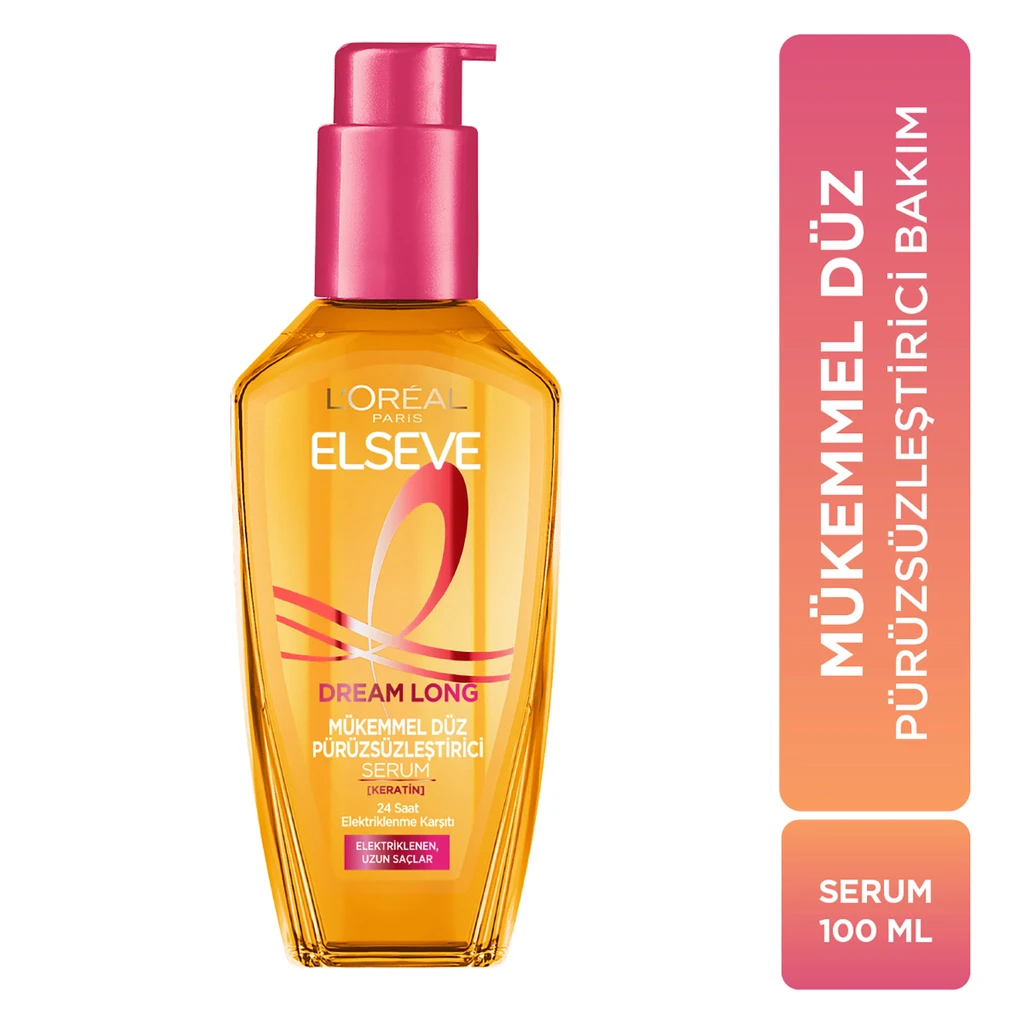 L'Oréal Paris Elseve Loreal Paris Elseve Dream Long Mükemmel Düz Pürüzsüzleştirici Saç Serumu 100 ml