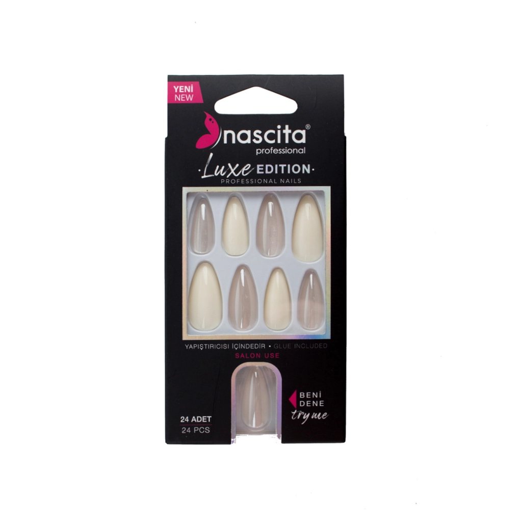 Nascita Luxe Edition Badem Krem Takma Tırnak S276 24'lü