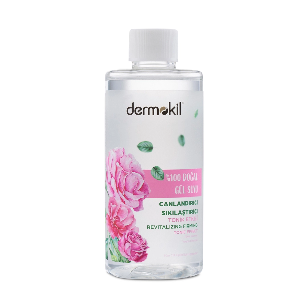 Dermokil %100 Doğal Gül Suyu Tonik Etkili 200 ml