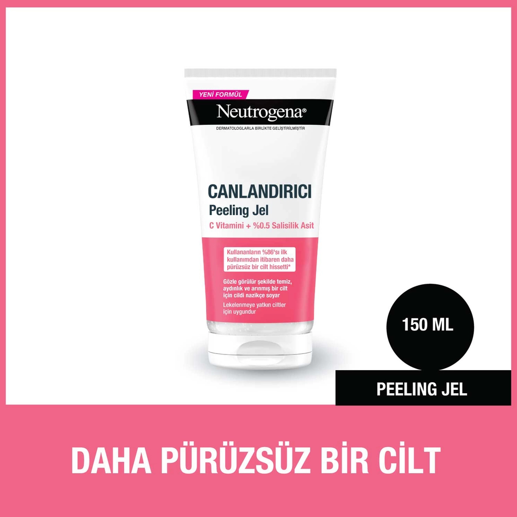 Neutrogena Canlandırıcı Günlük Peeling Jel 150 ml