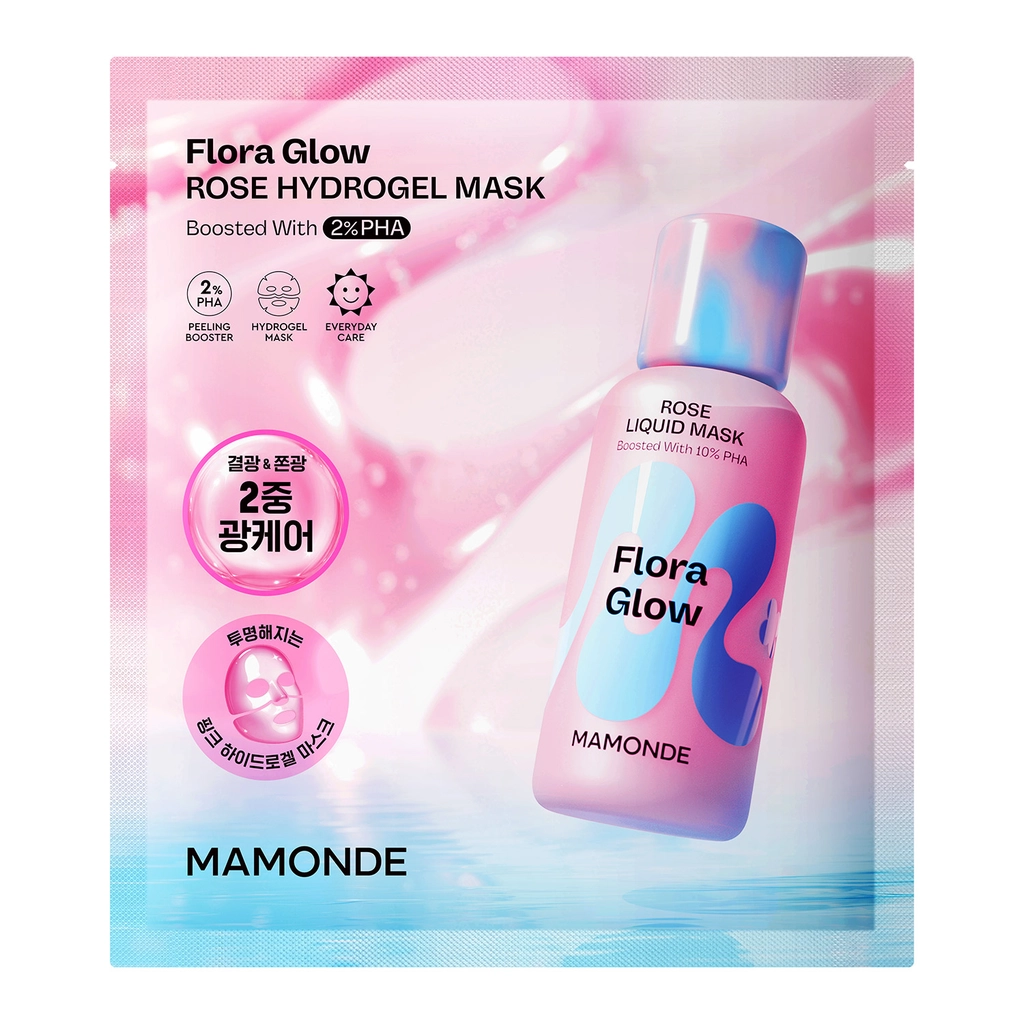 Mamonde Flora Glow Rose Hidrojel Yüz Maskesi 42 gr