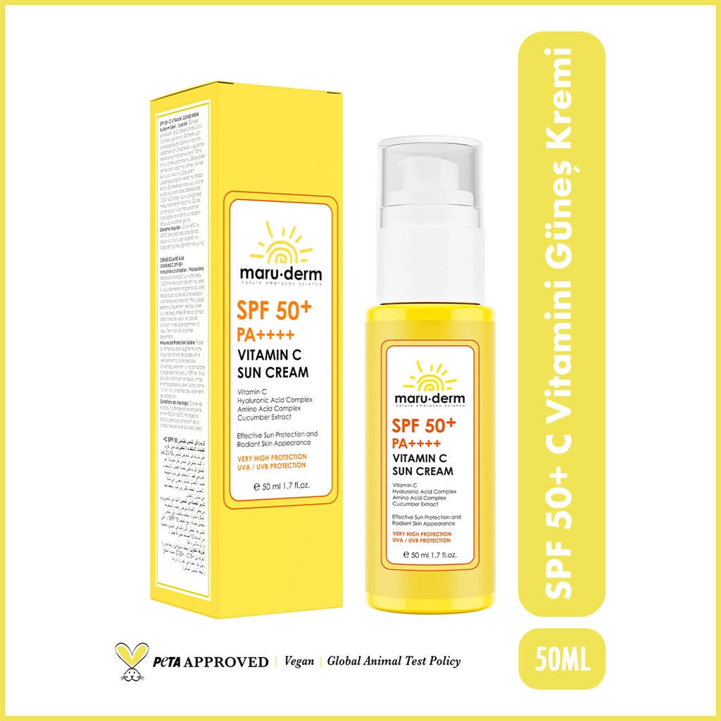 Maruderm C Vitamini SPF 50+ Güneş Kremi 50 ml