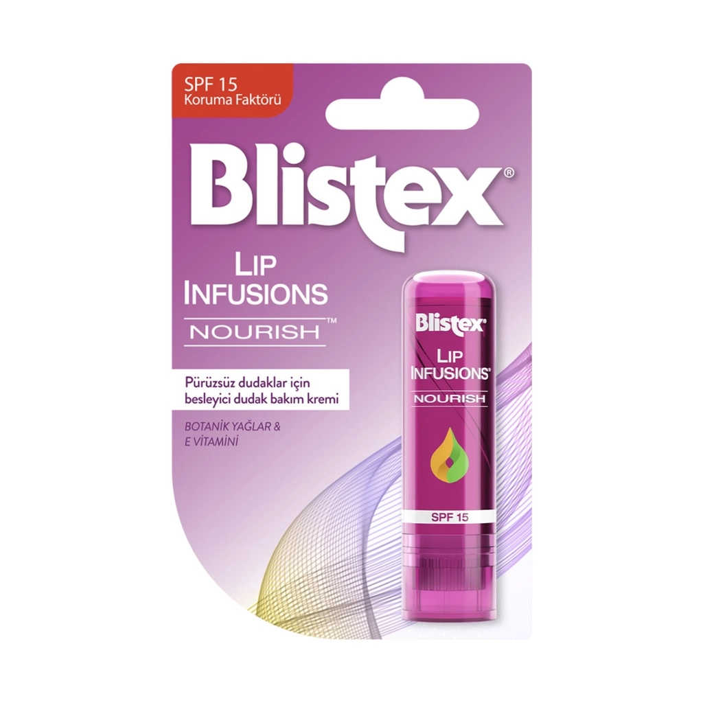 Blistex Lip Infusions Nourish SPF15 Dudak Bakım Kremi 3,7 gr