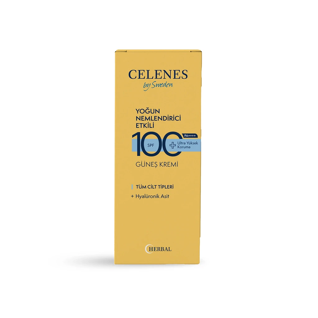 Celenes Herbal 100+SPF Güneş Kremi 50 ml