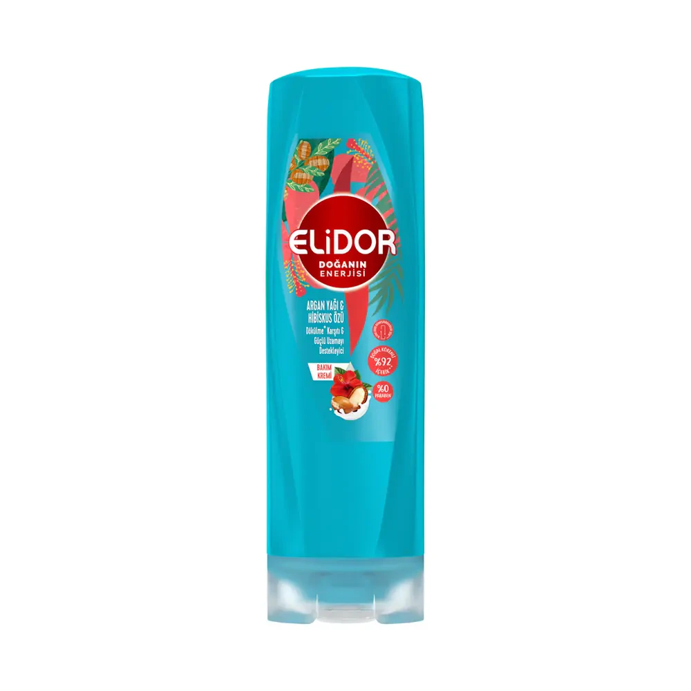 Elidor Argan Yağı & Hibiskus Bakım Kremi 350Ml