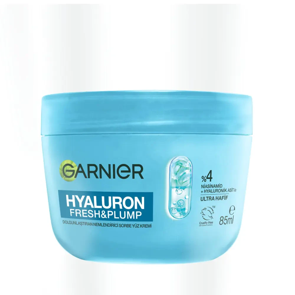 Garnier Hyaluron Fresh & Plump Sorbe Yüz Kremi 85 Ml