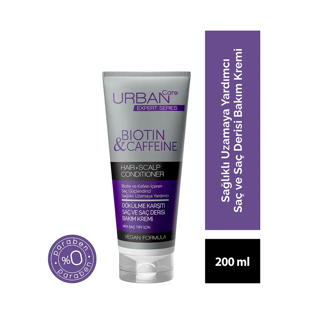Urban Care Expert Series Biotin & Caffeine Saç ve Saç Derisi Bakım Kremi 200 Ml