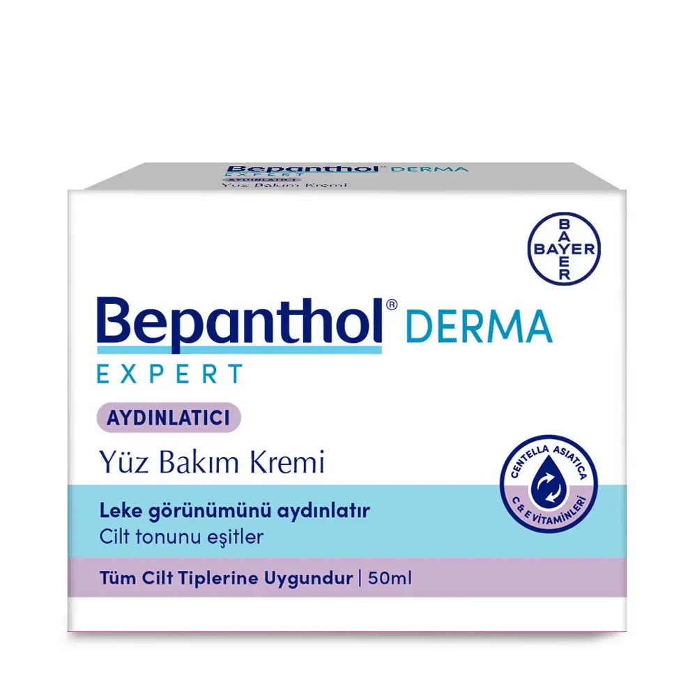 Bepanthol Derma Expert Aydınlatıcı Yüz Bakım Kremi 50 Ml