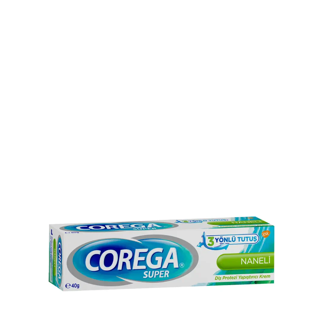 Corega Diş Protezi Yapıştırıcı Krem Naneli 40 Gr