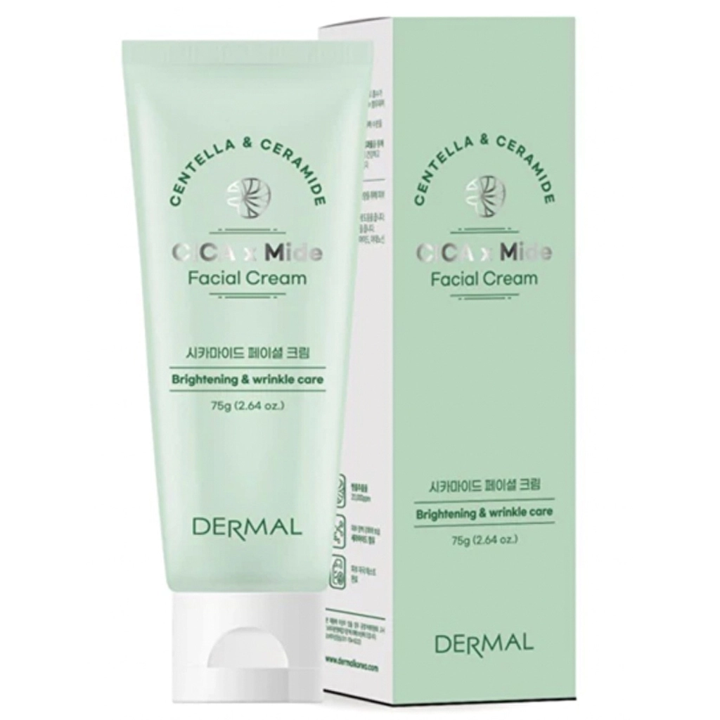 Dermal Cica x Mide Aydınlatıcı ve Kırışıklık Bakımı Yüz Kremi 75 gr