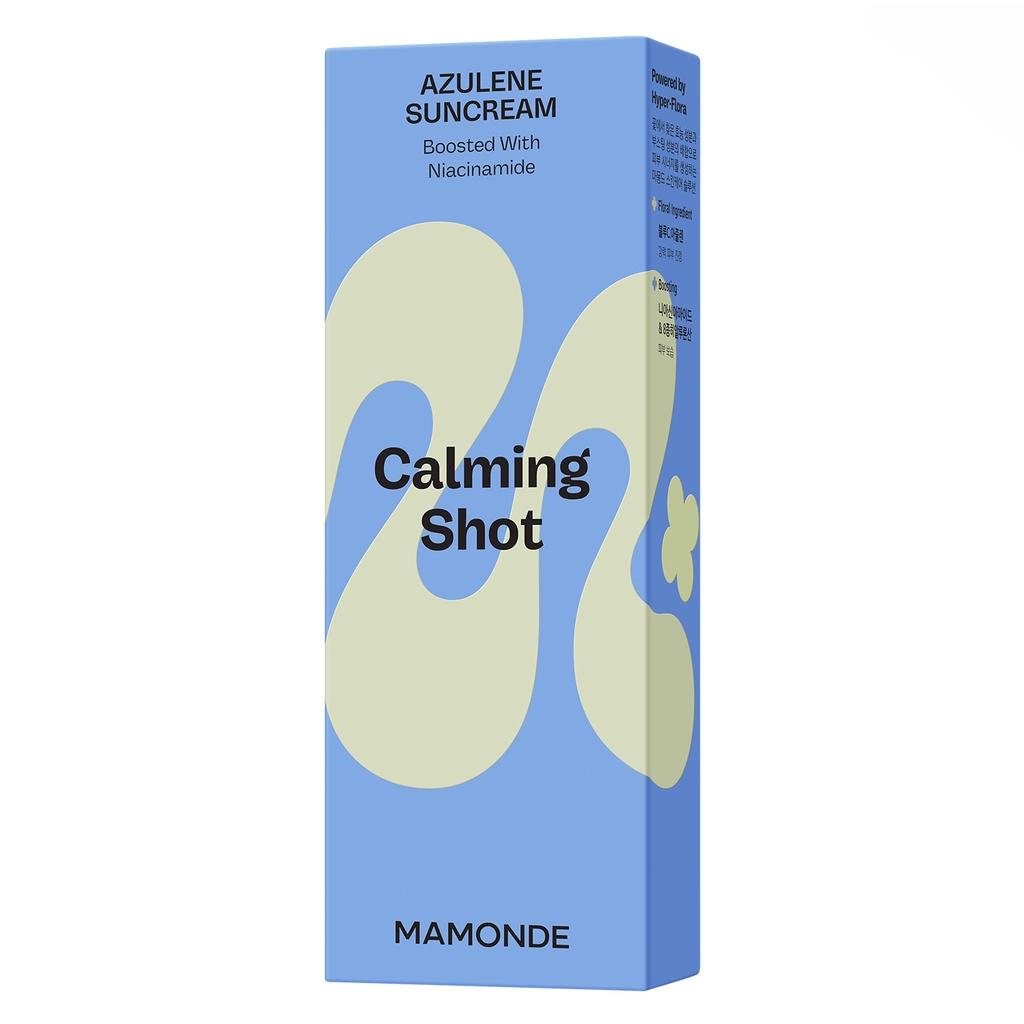 Mamonde Calming Shot Aydınlatıcı ve Nemlendirici Azulen Güneş Kremi SPF50+ PA++++ 35 ml