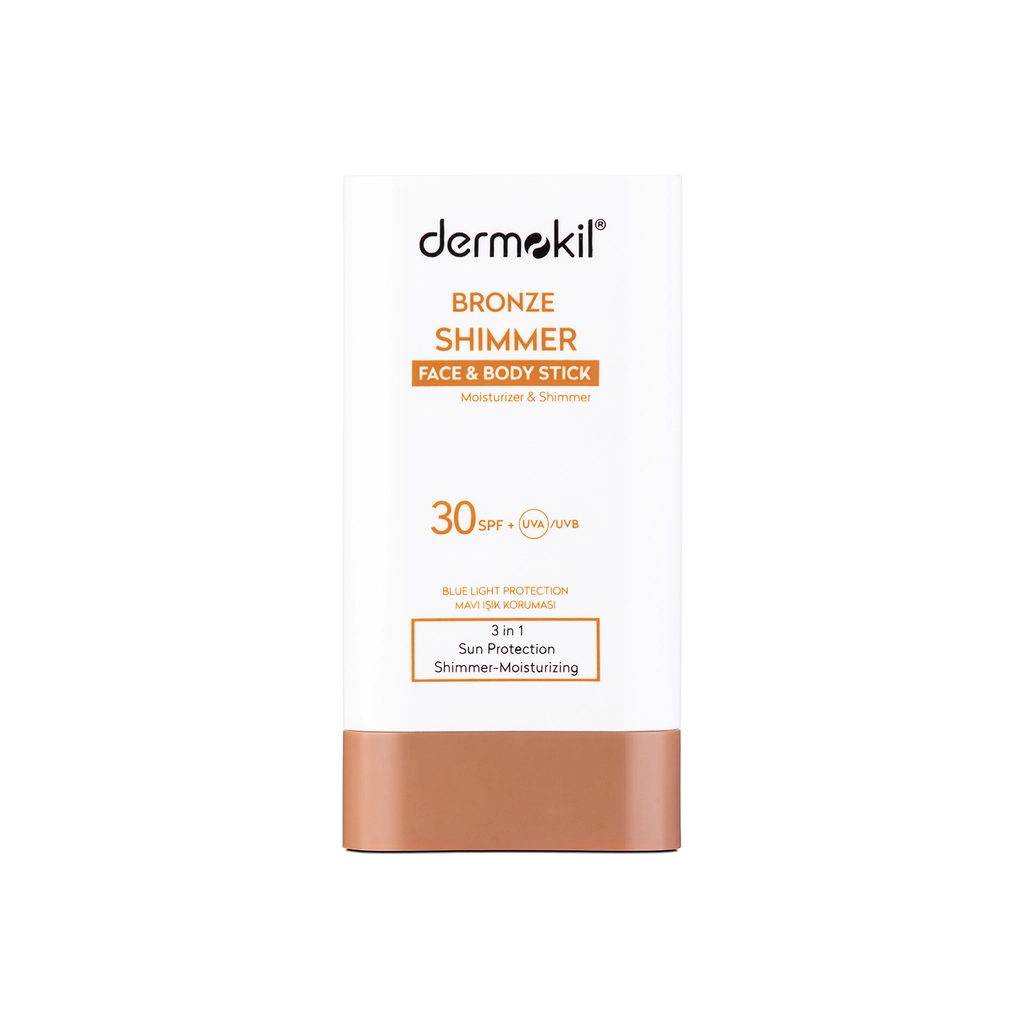 Dermokil Bronz Shimmer SPF30 Yüz & Vücut Stick Krem 20 gr