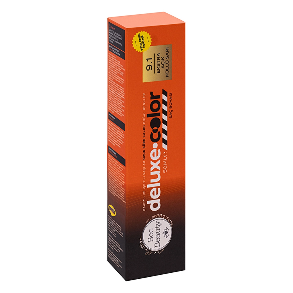 Bee Beauty Saç Boyası Tüp 50 ml 9.1 Küllü Sarı