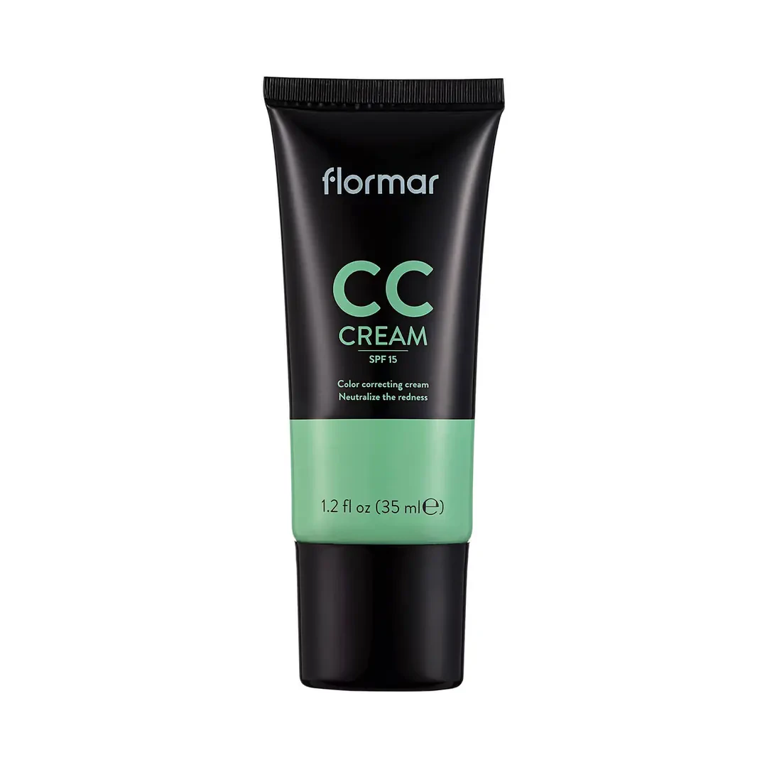 Flormar Anti-Redness Kızarık Görünüm & Kırmızı İz Önlemeye Yardımcı SPF20 CC Krem
