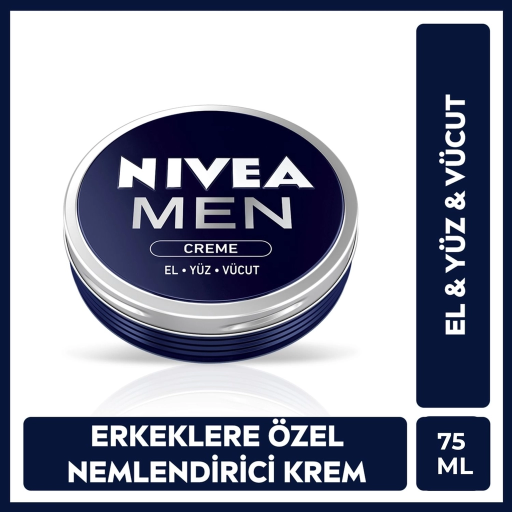 Nivea Men Erkek Yoğun Nemlendirici Krem 75 ml