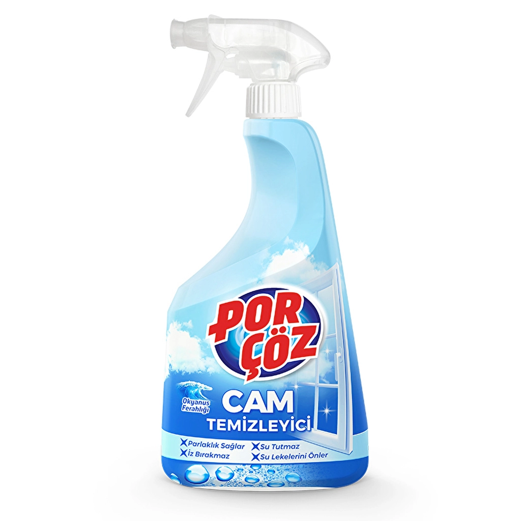Porçöz Cam Temizleyici Sprey 500 ml