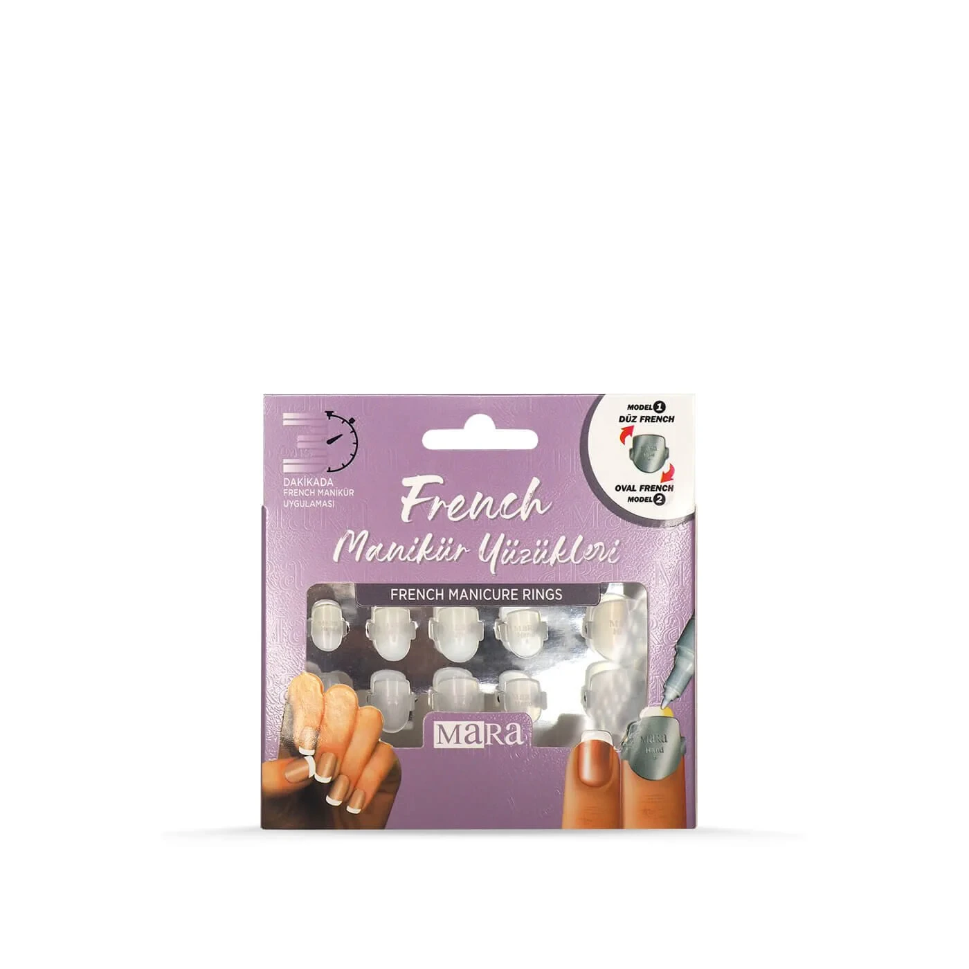 Mara French Manikür Yüzüğü 1 adet