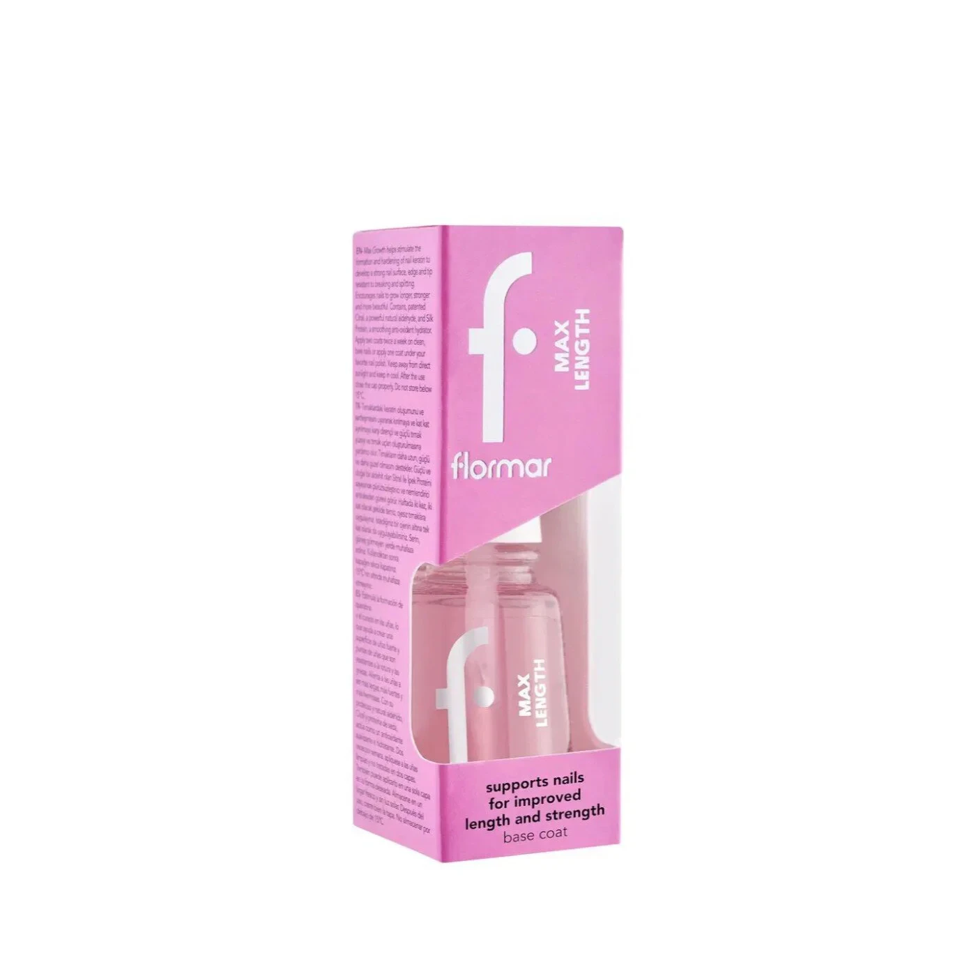 Flormar Max Length Besleyici Uzamaya Yardımcı Oje Bazı