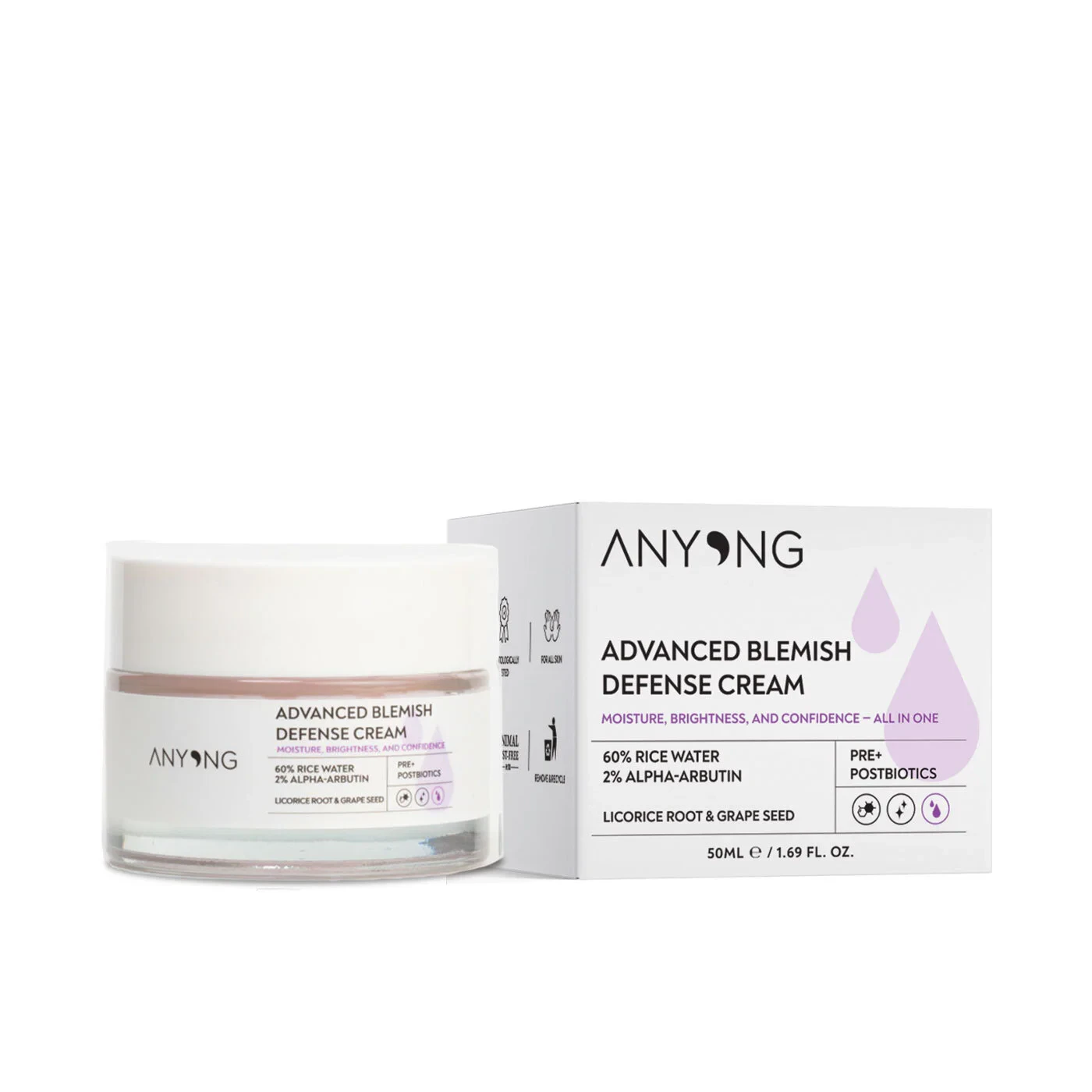 Anyong Nemlendirici Krem Advanced Blemish Defense 50 ml