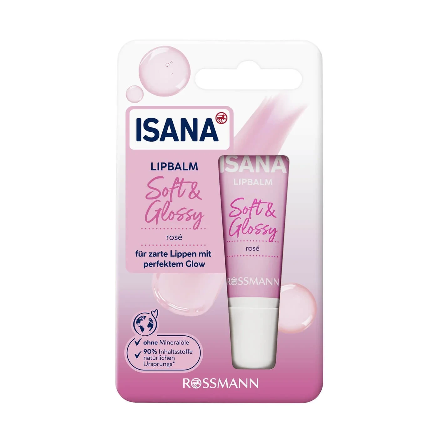 Isana Soft Glossy Dudak Bakım Kremi 15 gr