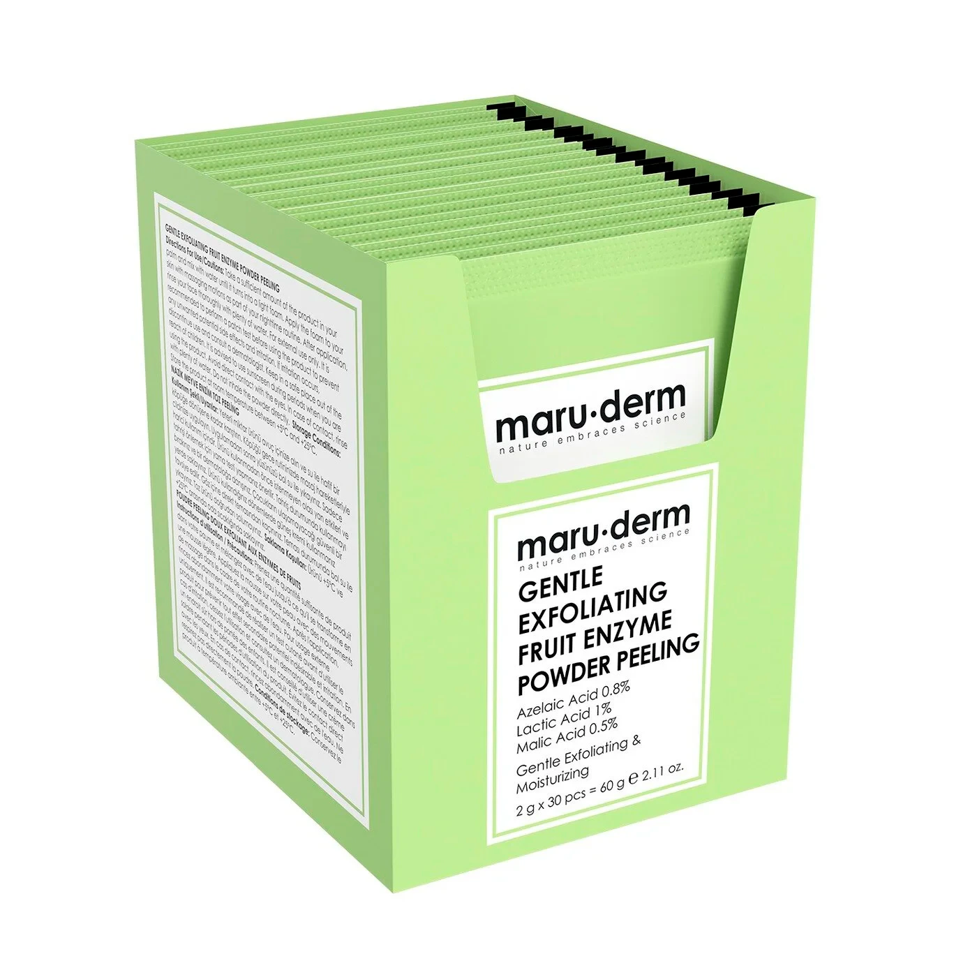 Maruderm AHA Meyve Enzim Hassas Toz Peeling 60 gr