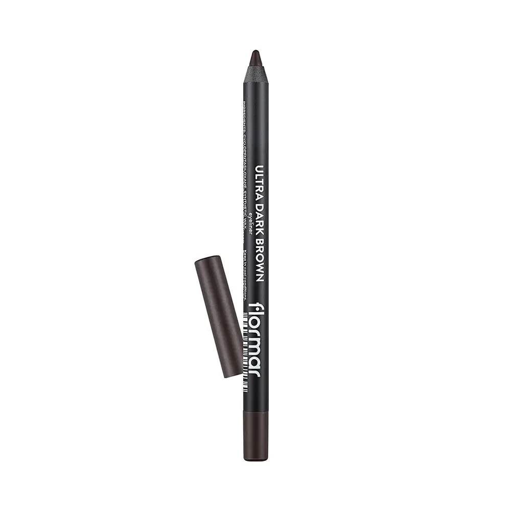 Flormar Ultra Eyeliner Yoğun Pigmentli & Mat Bitişli Kremsi Göz Kalemi - 019 Dark Brown