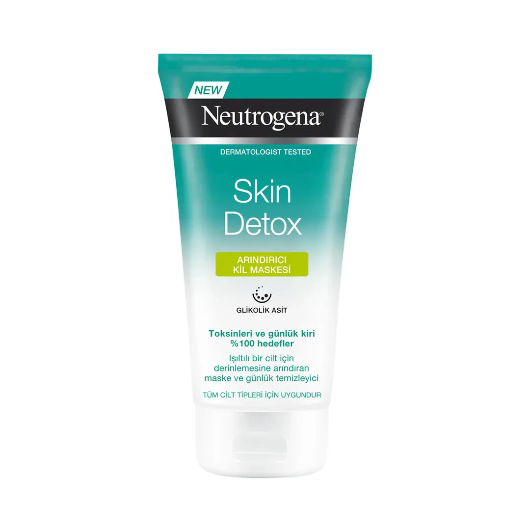 Neutrogena Skin Detox Arındırıcı Kil Maskesi 150 Ml