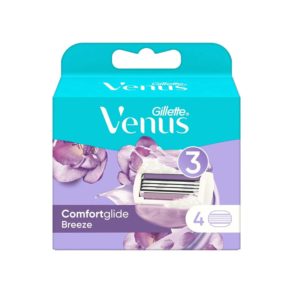 VENUS/GILLETTE Breeze Yedek Kadın Tıraş Bıçağı 4'Lü