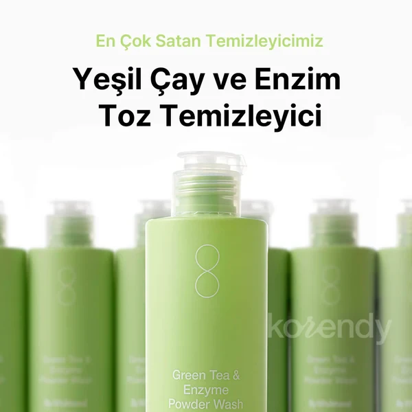 By Wishtrend - Green Tea & Enzyme Powder Wash (Enzimli Pürüz Karşıtı Yıkama Tozu) 110gr