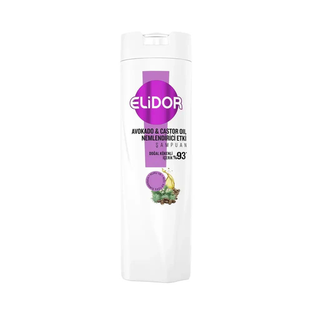 Elidor Avokado & Castor Oil Nemlendirici Etki Şampuan 400 Ml | Cosmetica
