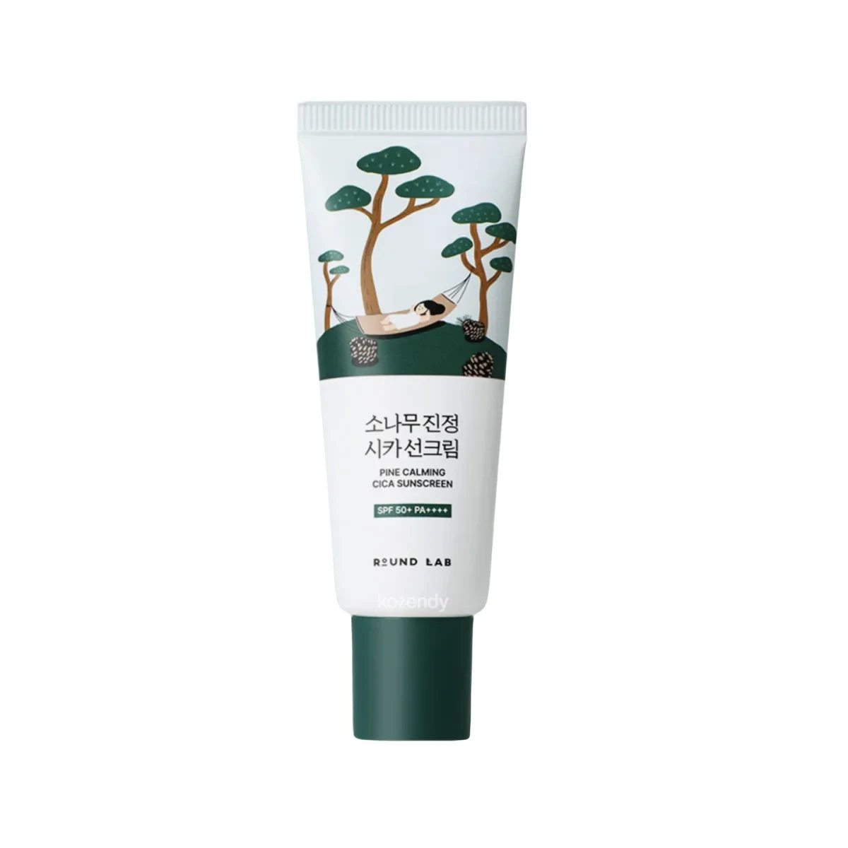 Round Lab - Pine Calming Cica Primer Sunscreen (Gözenek Görünümü Önleyici Makyaj Bazı Etkili Güneş Kremi) 50ml