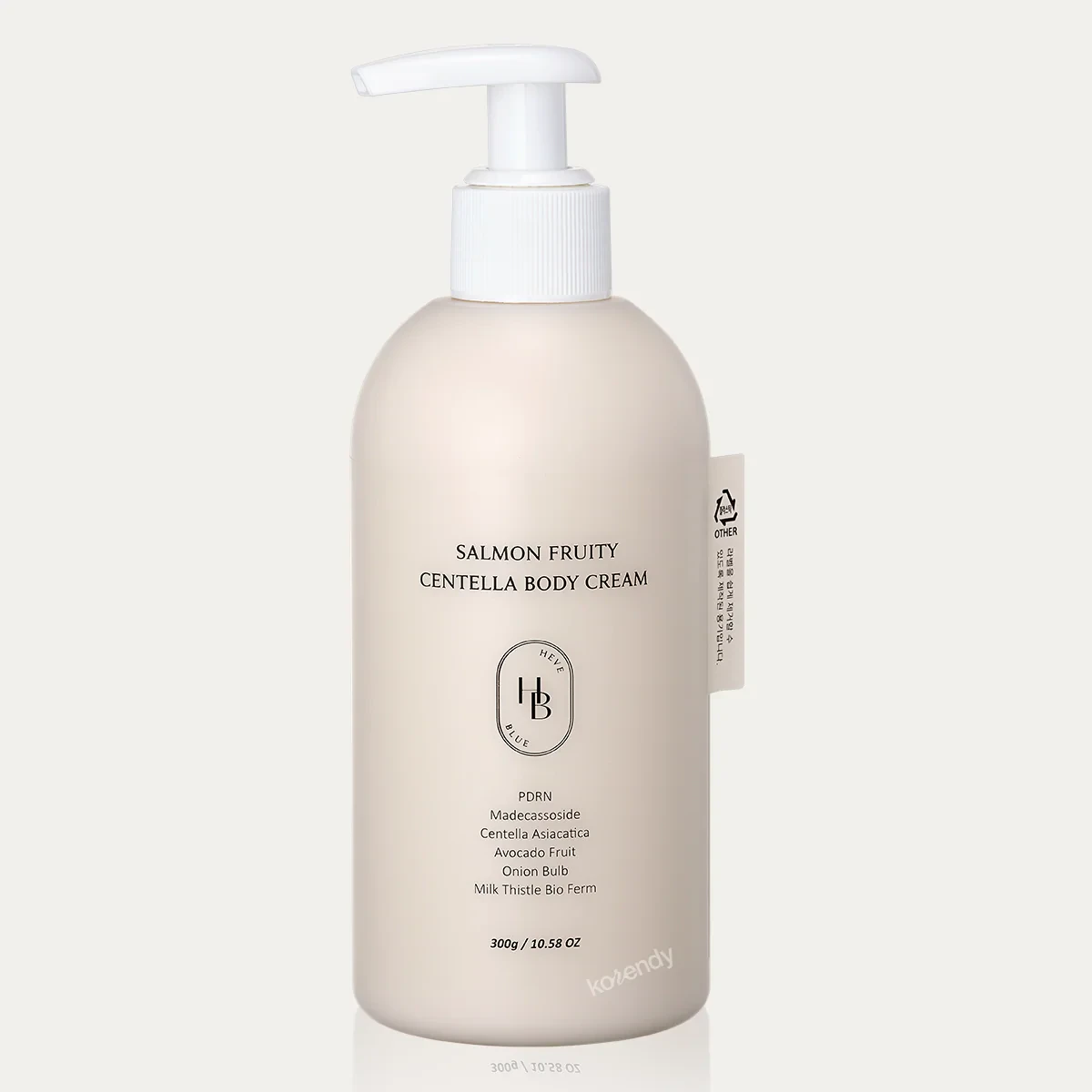 Heveblue - Salmon Fruity Centella Body Cream (Derinlemesine Nemlendirici Somon PDRN & %72 Centella Suyu İçeren Vücut Kremi) 300g