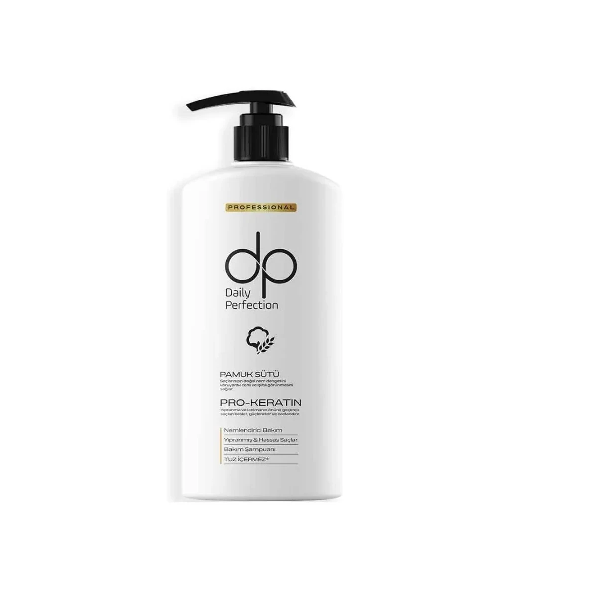 DAILY PERFECTION Şampuan Pamuk Sütü ve Buğday Proteini 800 ML - STD / STD