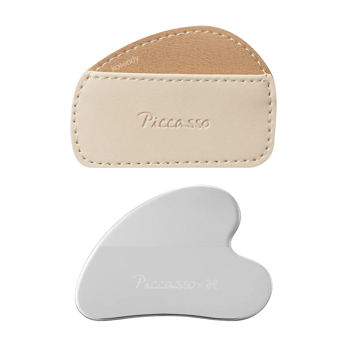 Piccasso - Curvet Makeup Spatula (Pürüzsüz ve İnce Uygulama Sağlayan Kavisli Makyaj Spatulası)
