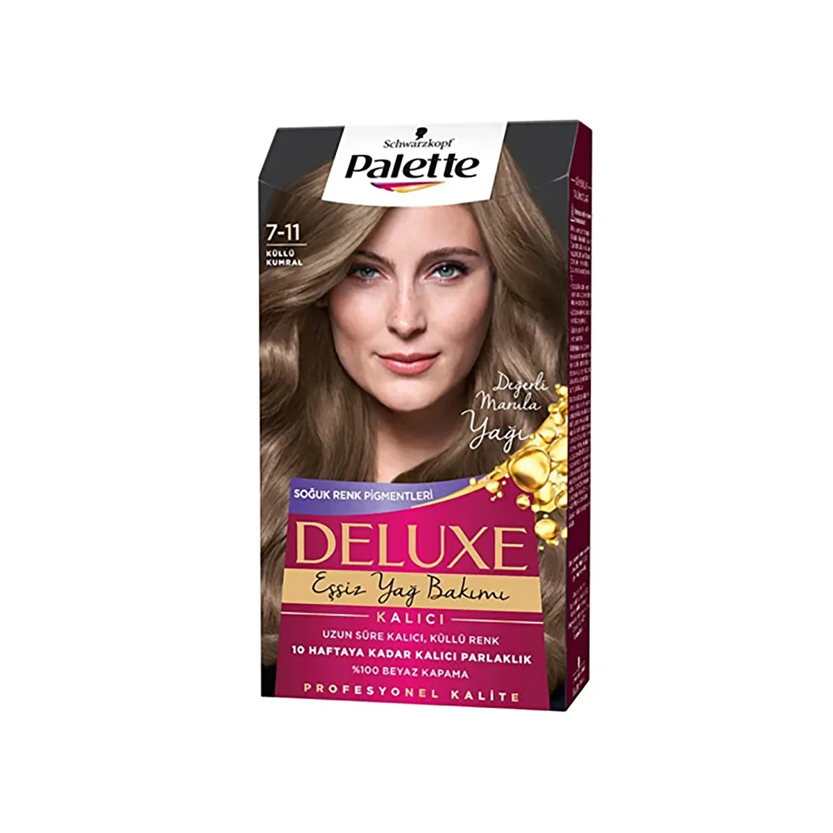 PALETTE DELUXE Saç Boyası Küllü Kumral 7 11 - KULLU KUMRAL / STD