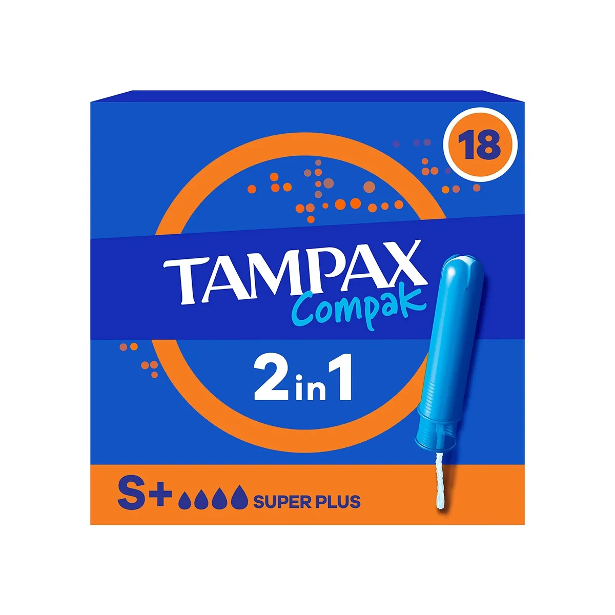 TAMPAX Compak Tampon Super Plus 18'li - STD / STD
