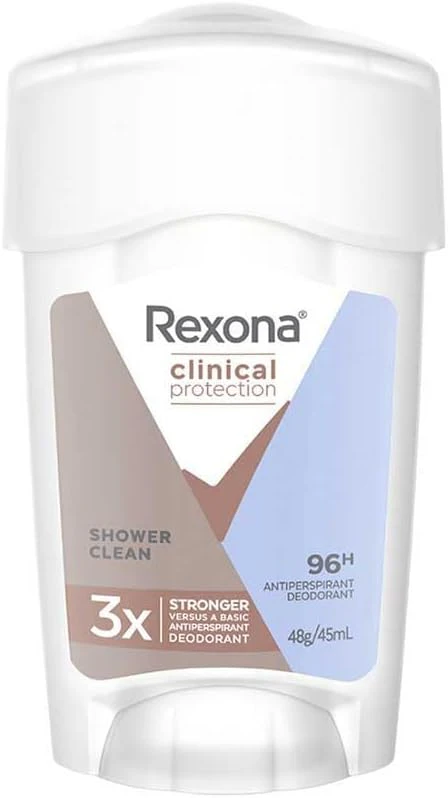 Rexona Clinical Protection Kadın Stick Deodorant Shower Clean 45 ml : Amazon.com.tr: Kişisel Bakım ve Kozmetik