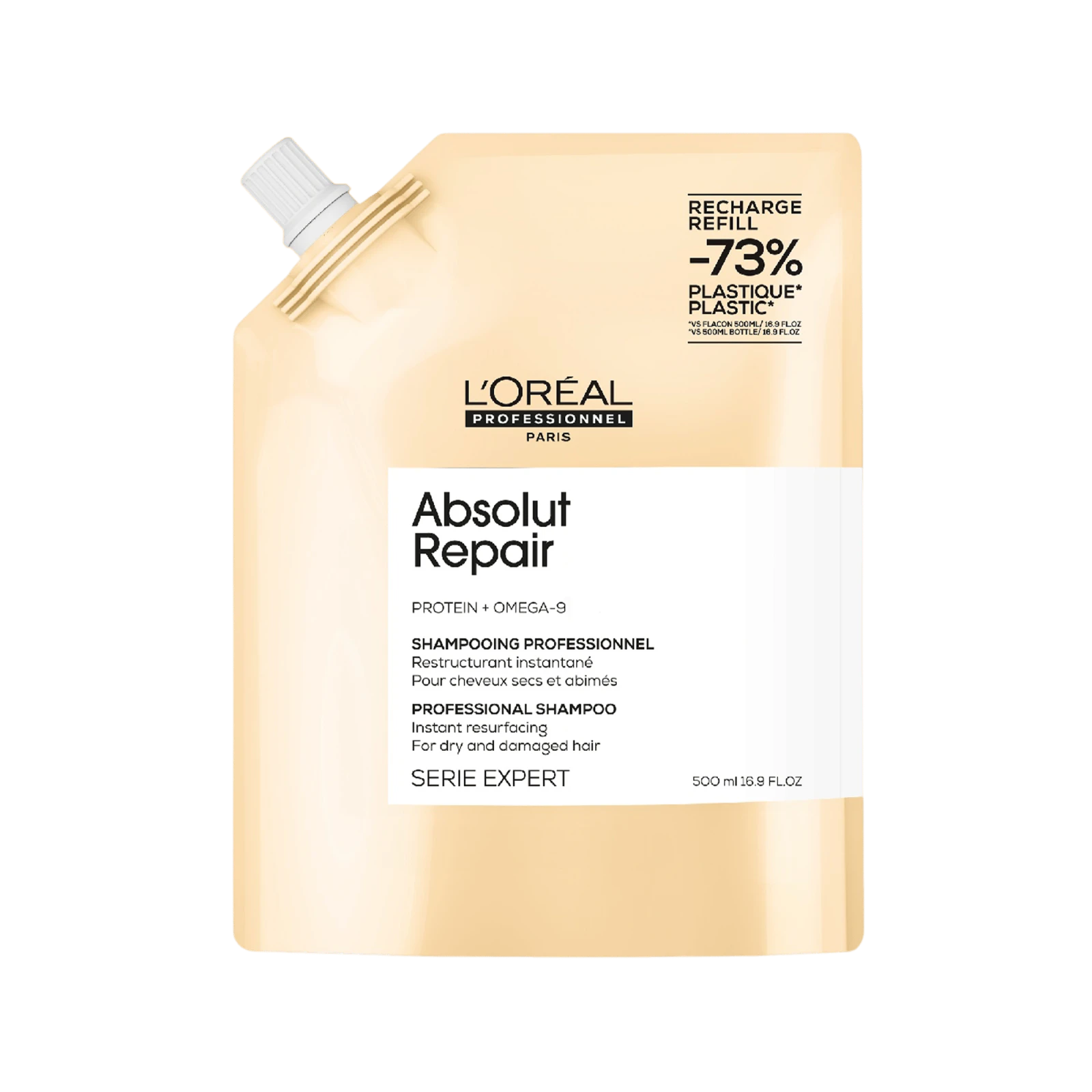 Loreal Professionnel Paris Serie Expert Absolut Repair Yıpranmış Saçlar için Onarıcı Şampuan Refill 500 ml