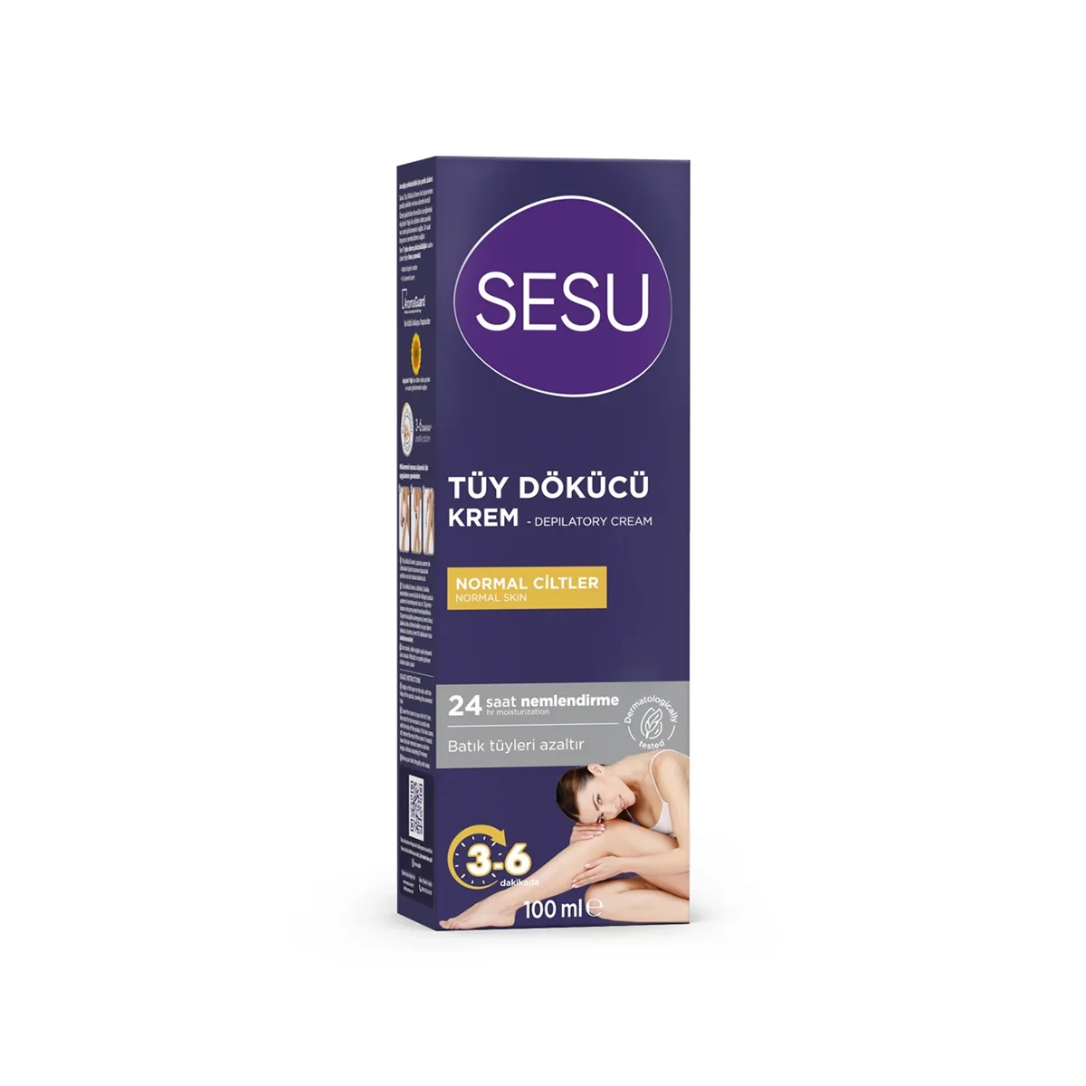 SESU Tüy Dökücü Krem Normal Cilt 100 ml - STD / STD