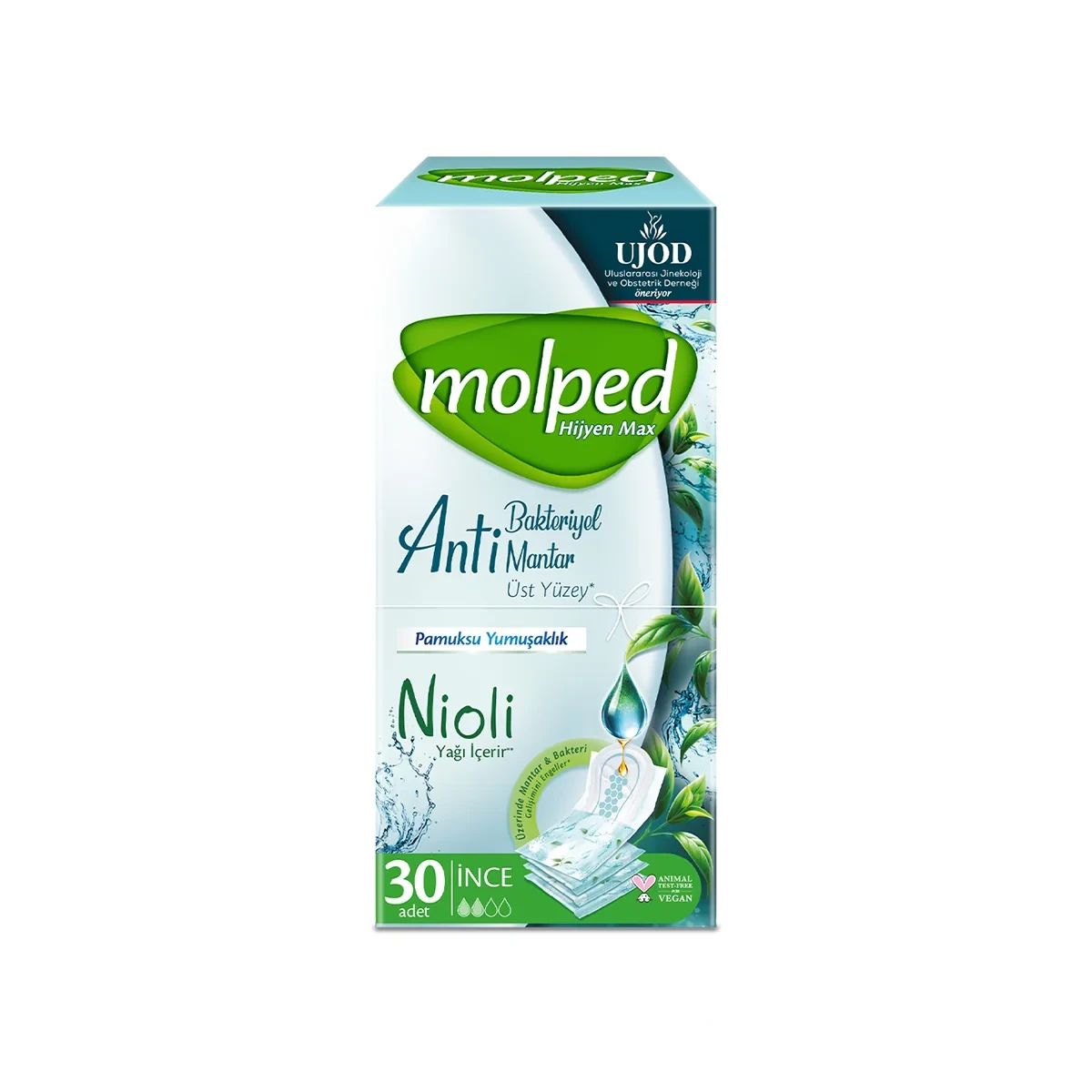 MOLPED Hijyen Max İnce Günlük Ped 30'lu - STD / STD