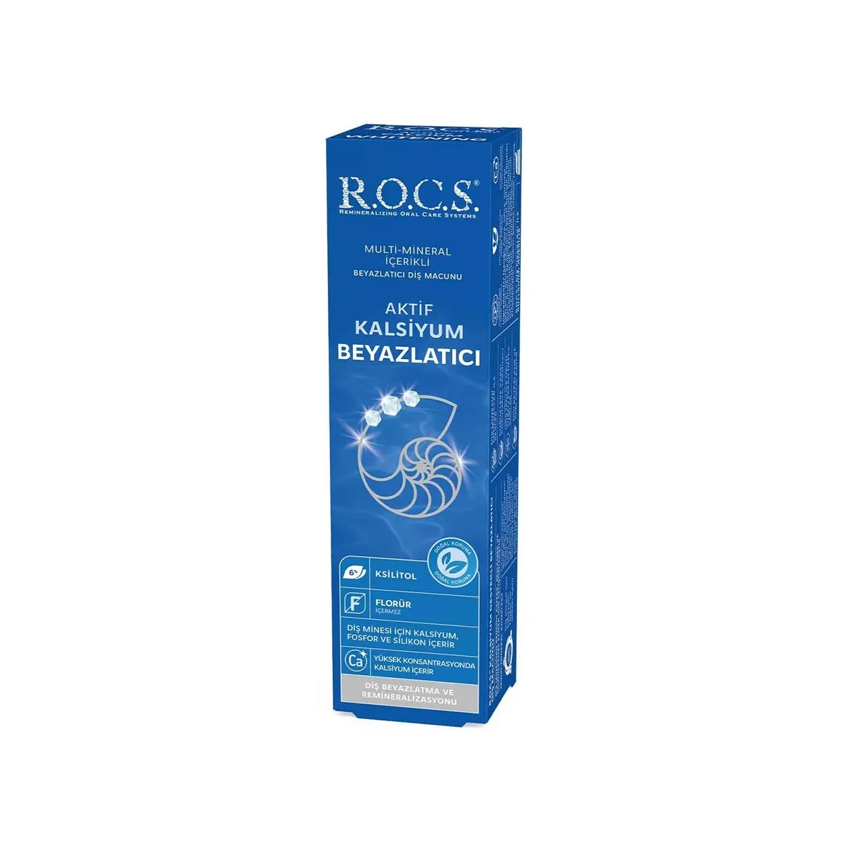 ROCS DIS MACUNU AKTIF KALSIYUM EKSTRA BEYAZLATICI 75 ML - STD / STD