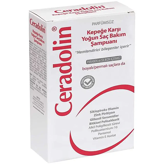 Ceradolin Kepeğe Karşı Yoğun Saç Bakım Şampuanı 300 ml