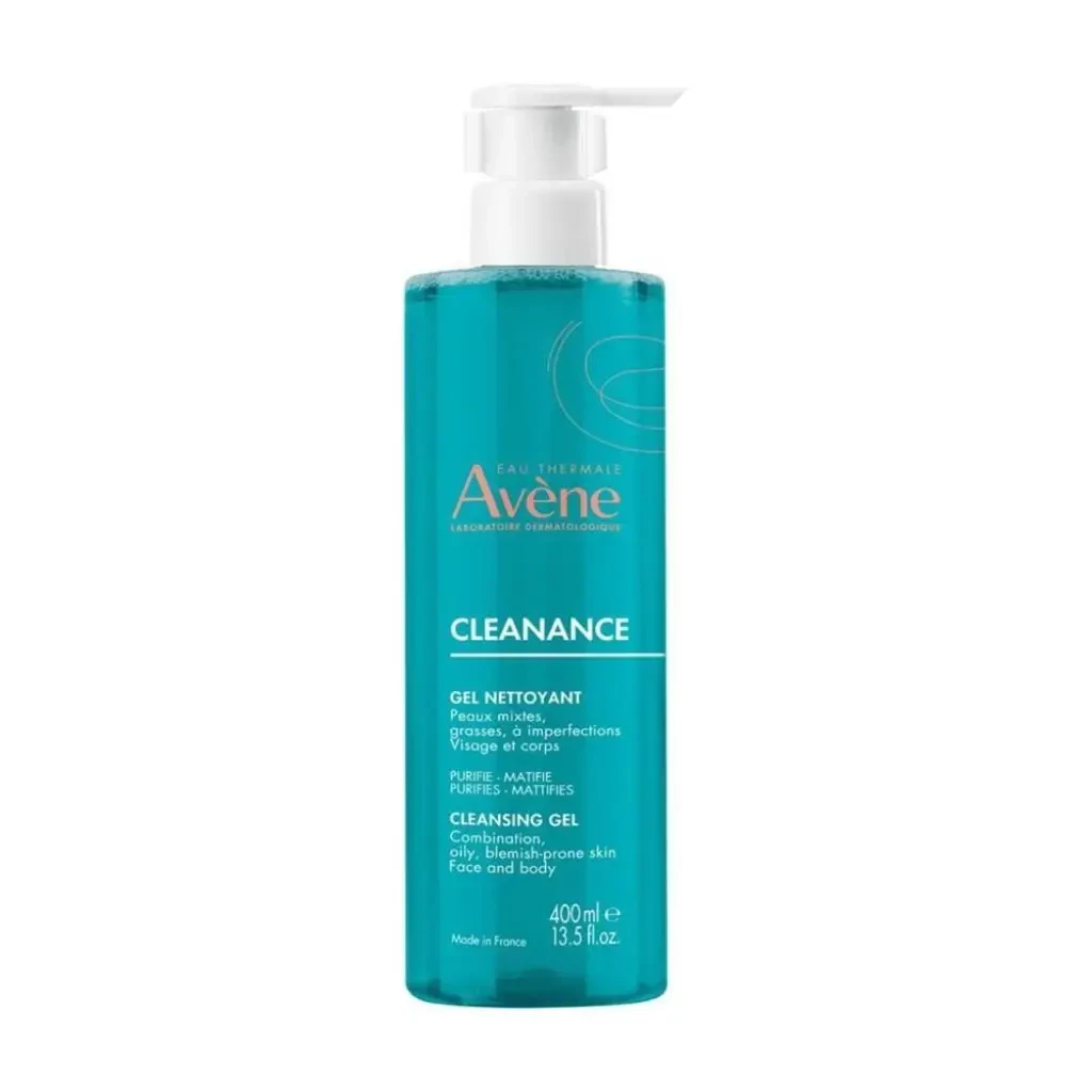 Avène Avene Cleanance Yağlı ve Akneye Eğilimli Ciltler için Matlaştırıcı Yüz Temizleme Jeli 400 ml | Dermoeczanem.com
