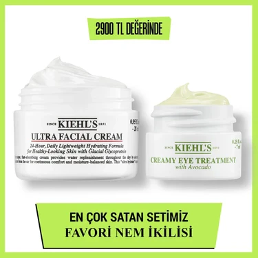 Kiehl's Ultra Facial Cream & Avokadolu Göz Kremi 2 Adet
