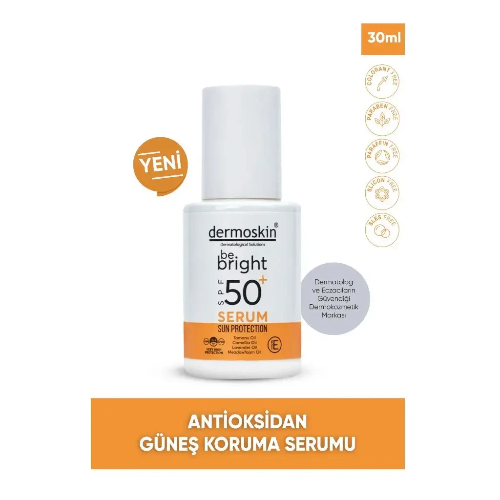 Dermoskin Be Bright Sun Protection Serum SPF50+ Fiyatı | Farmaneva