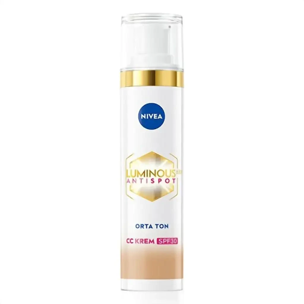 Nivea Luminous Leke Karşıtı CC Krem Orta Ton Fiyatı | Farmaneva