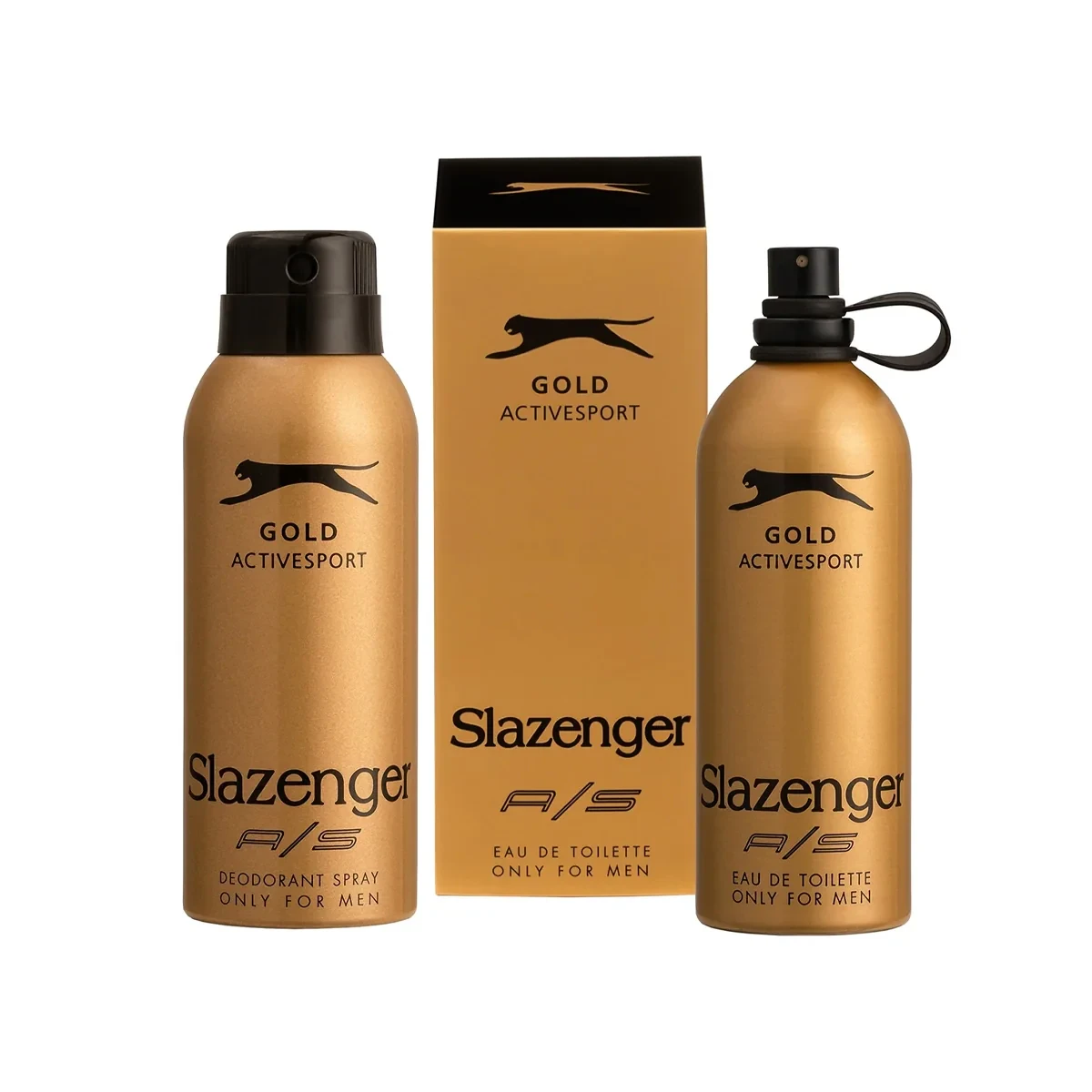 Slazenger Active Gold Edt + Deodorant Sprey