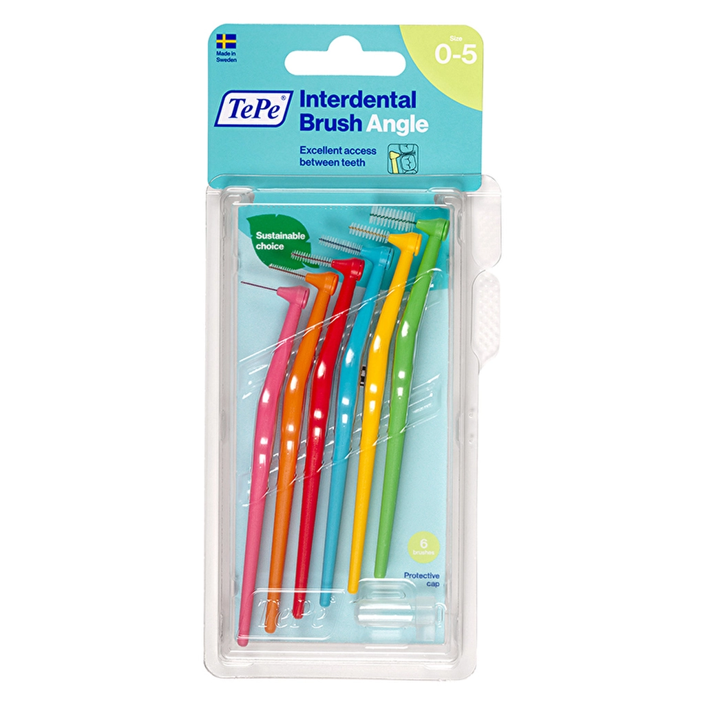 Tepe Angle Saplı Arayüz Fırçası Karışık Set 6'lı Paket - Gratis