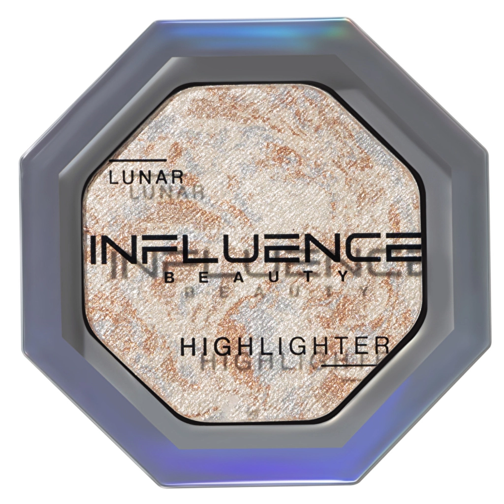 Influence Beauty Aydınlatıcı Lunar 01 Silver Moon - Pressed Highlighter with Radiant Glow - Gratis