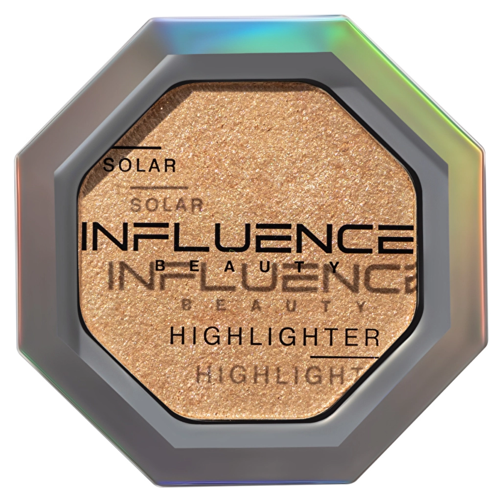 Influence Beauty Aydınlatıcı Solar 01 Golden Sun - Pressed Highlighter with Radiant Glow - Gratis